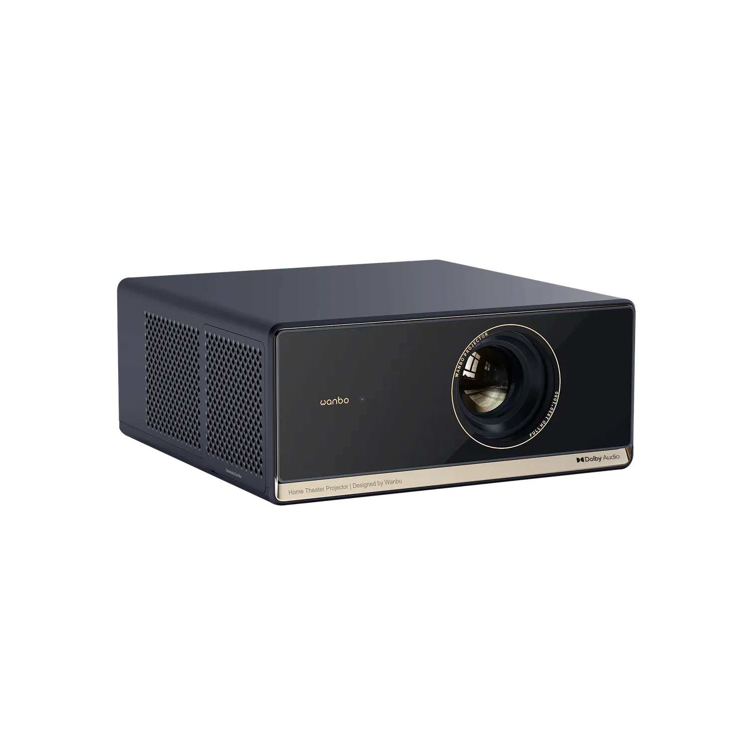 Wanbo X5 X5S projektor 1080p EU-plugg høy lysstyrke
