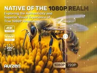 Aurzen EAZZE D1 projektor 1080p med smart-TV