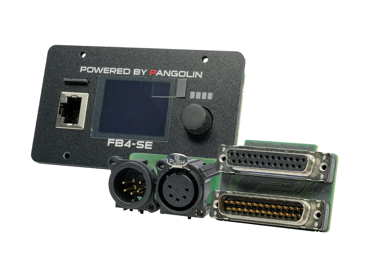 Pangolin FB4 MAX laserkontroller med QuickShow SD OLED