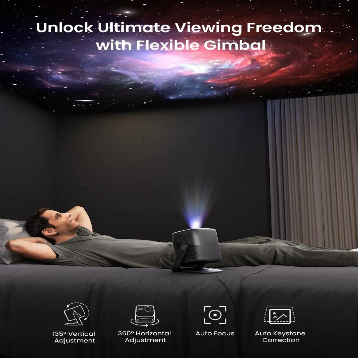 JMGO N1S Ultimate projektor 4K 3300 lumen