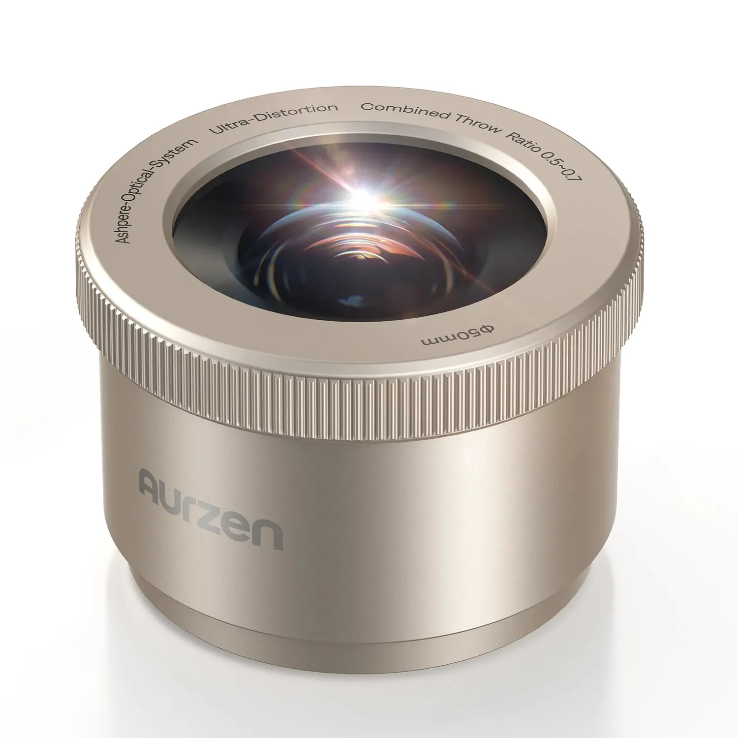 Aurzen AuroraBeam projektorlinse 0,5:1 magnetisk