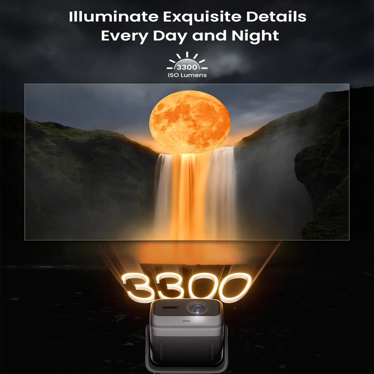 JMGO N1S Ultimate projektor 4K 3300 lumen