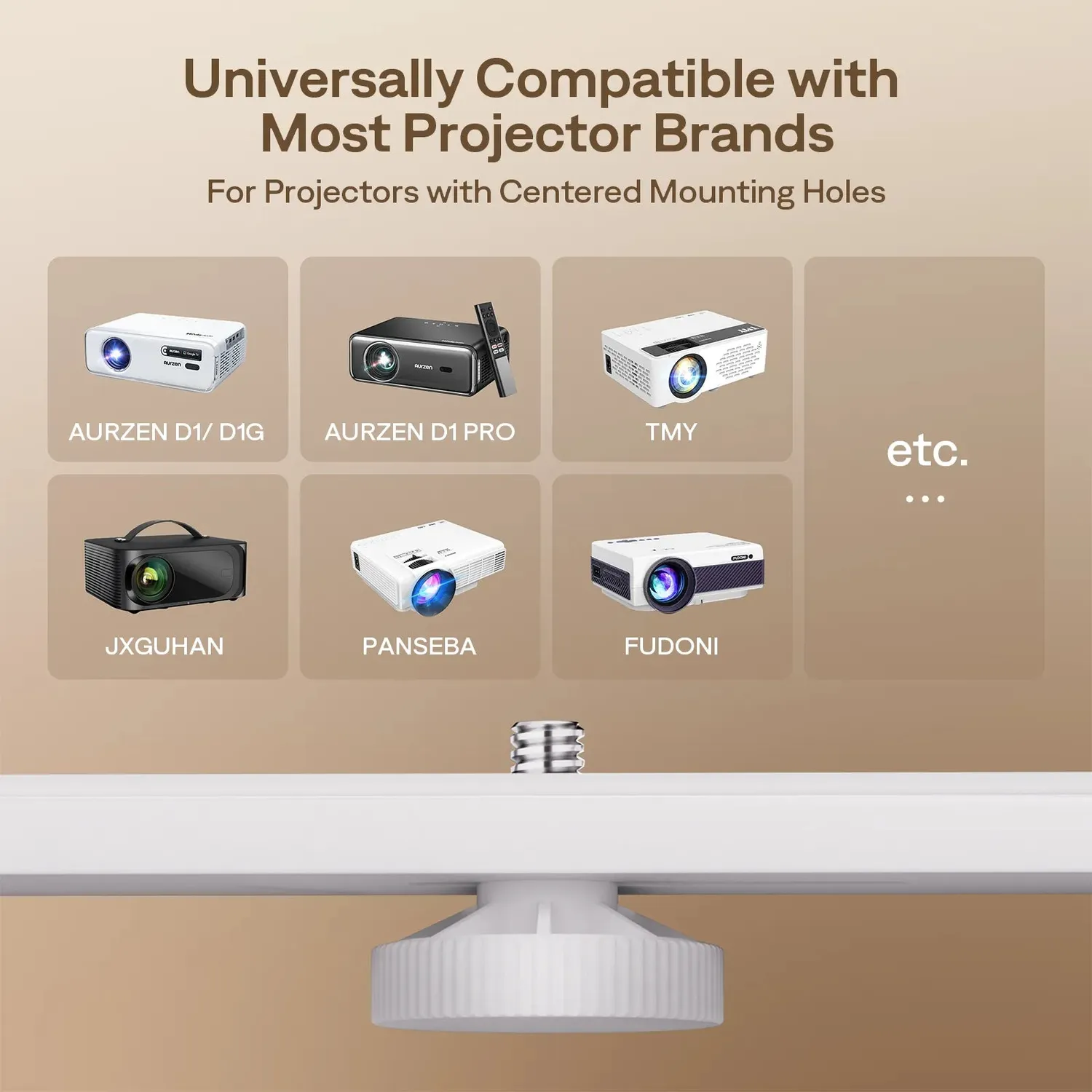 Aurzen Multi-Angle projektorstativ 180° vippbart