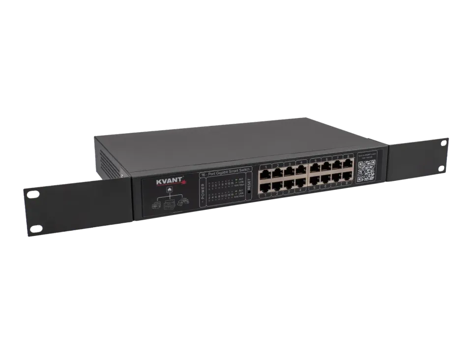 Pangolin Network Switch nettverkssvitsj 16 porter rack