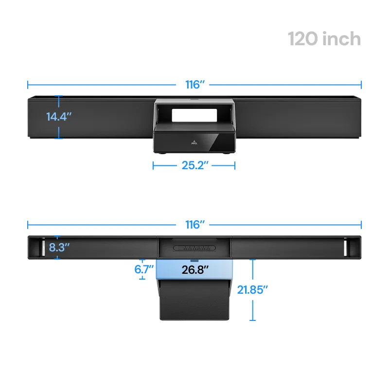 AWOL Vision UST RGB Smart Station benk 120"
