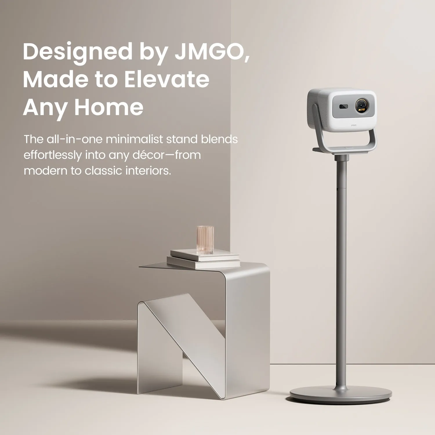 JMGO ministativ gulvstativ N1S PicoPlay aluminium