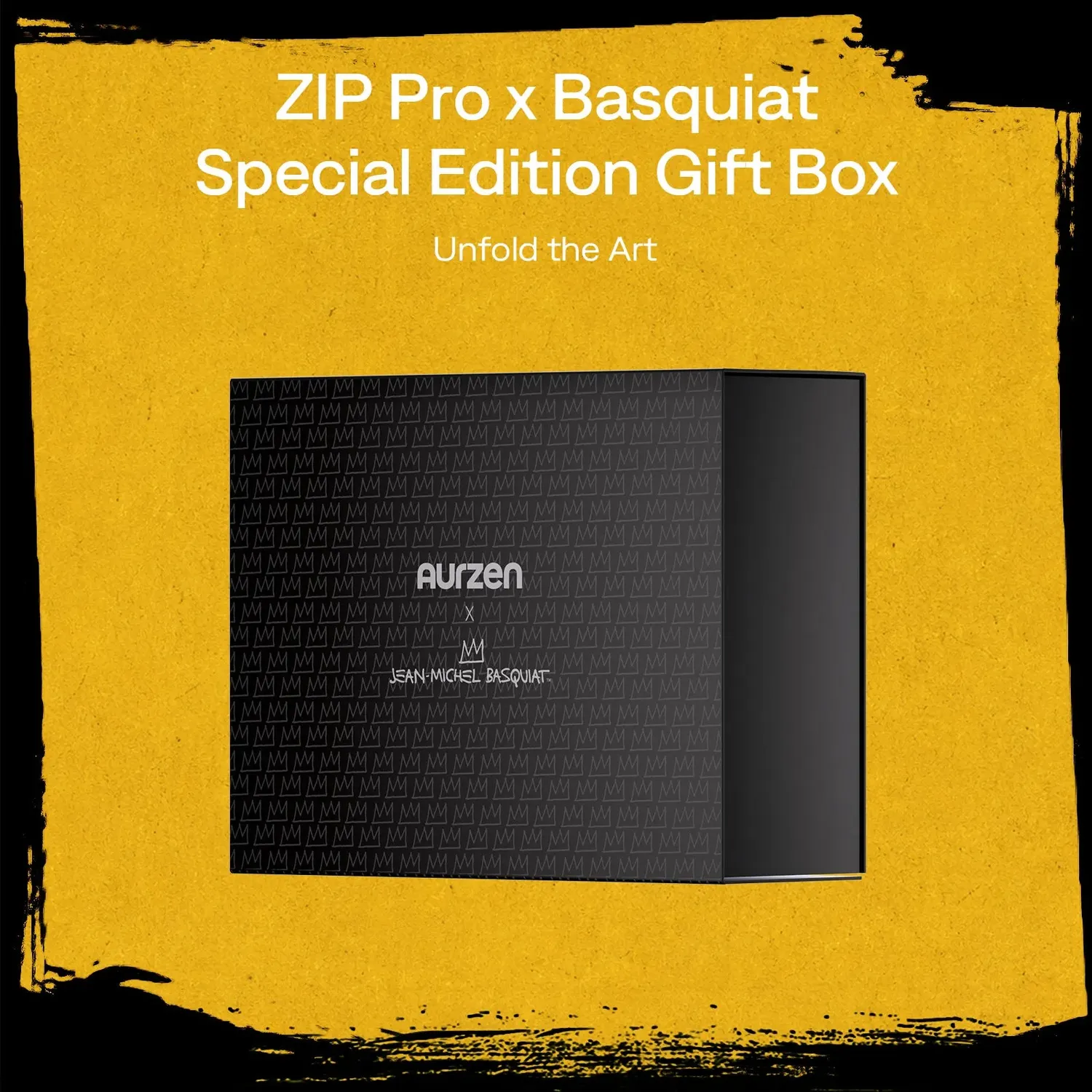 Aurzen ZIP Pro Basquiat projektor 1080p tri-fold