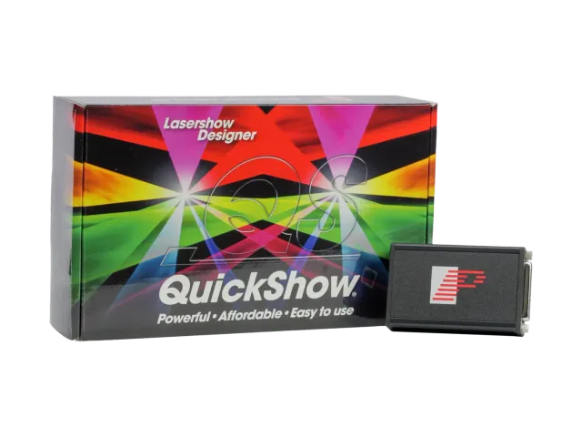 Pangolin FB3QS QuickShow laserstyring maskinvare programvare