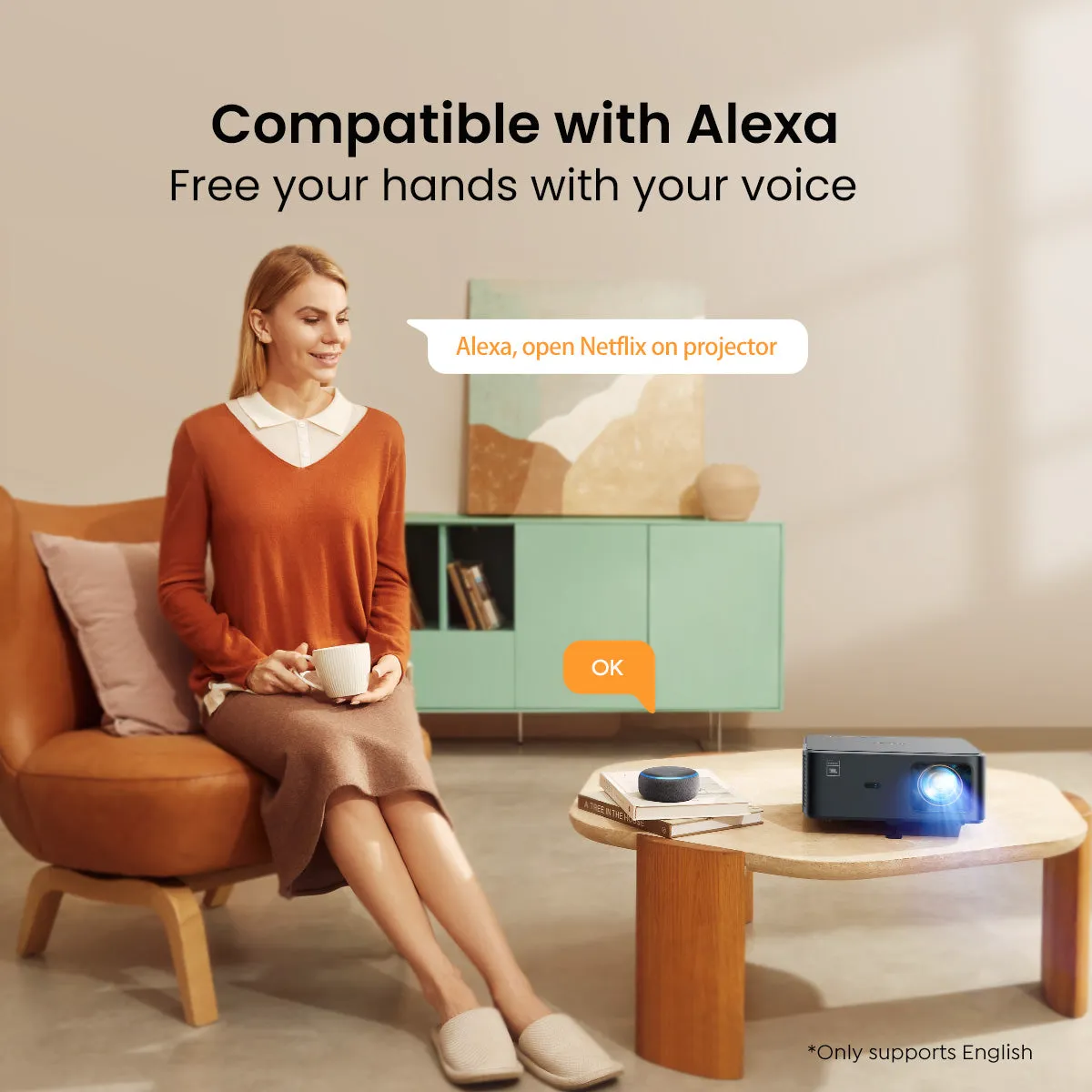 Yaber K2s smart premiumprojektor