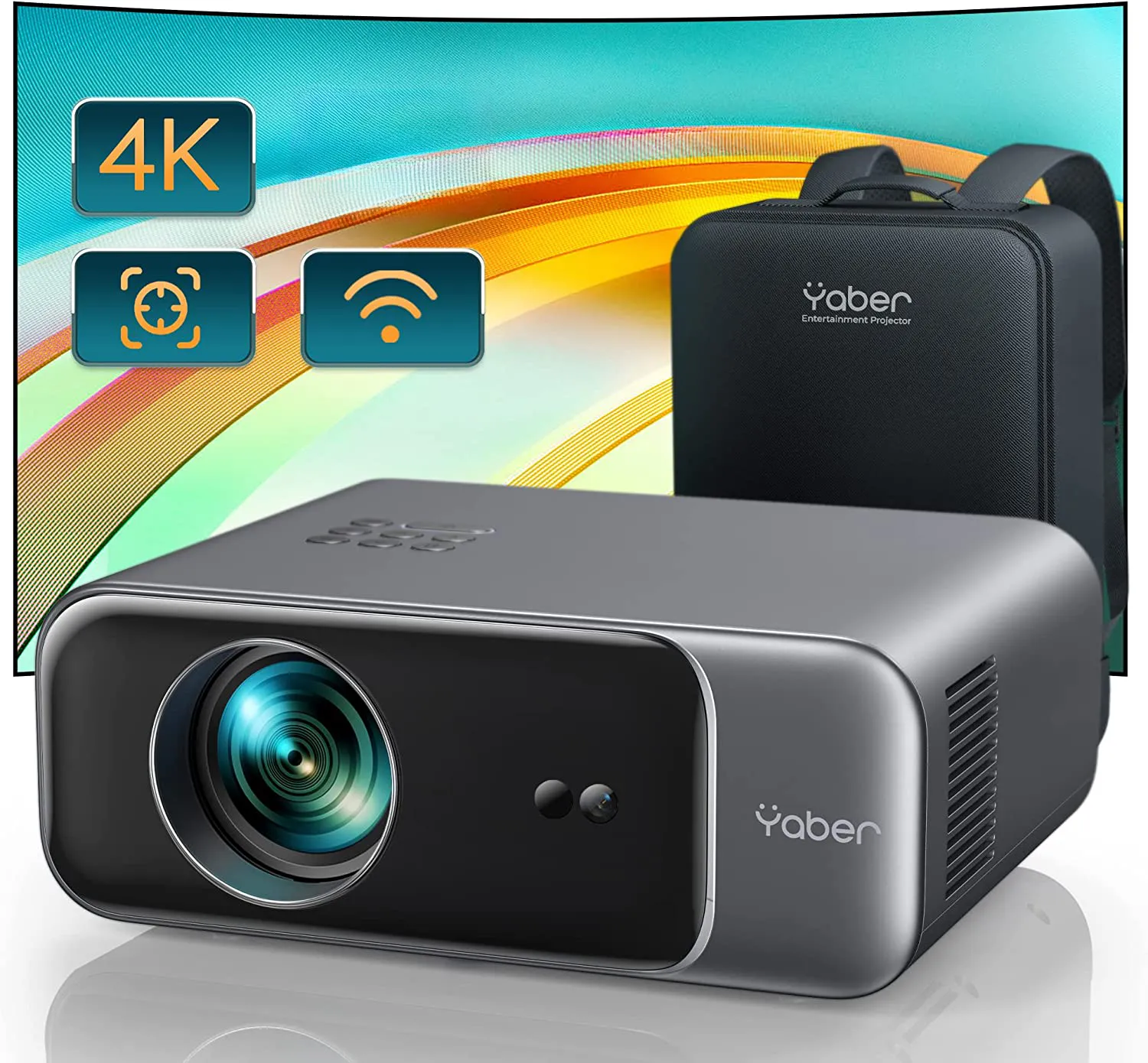 Yaber Pro V9 projektor WiFi 6 hjemmekino