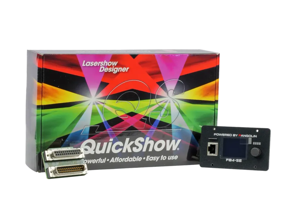 Pangolin FB4 ILDA laserinterface med QuickShow