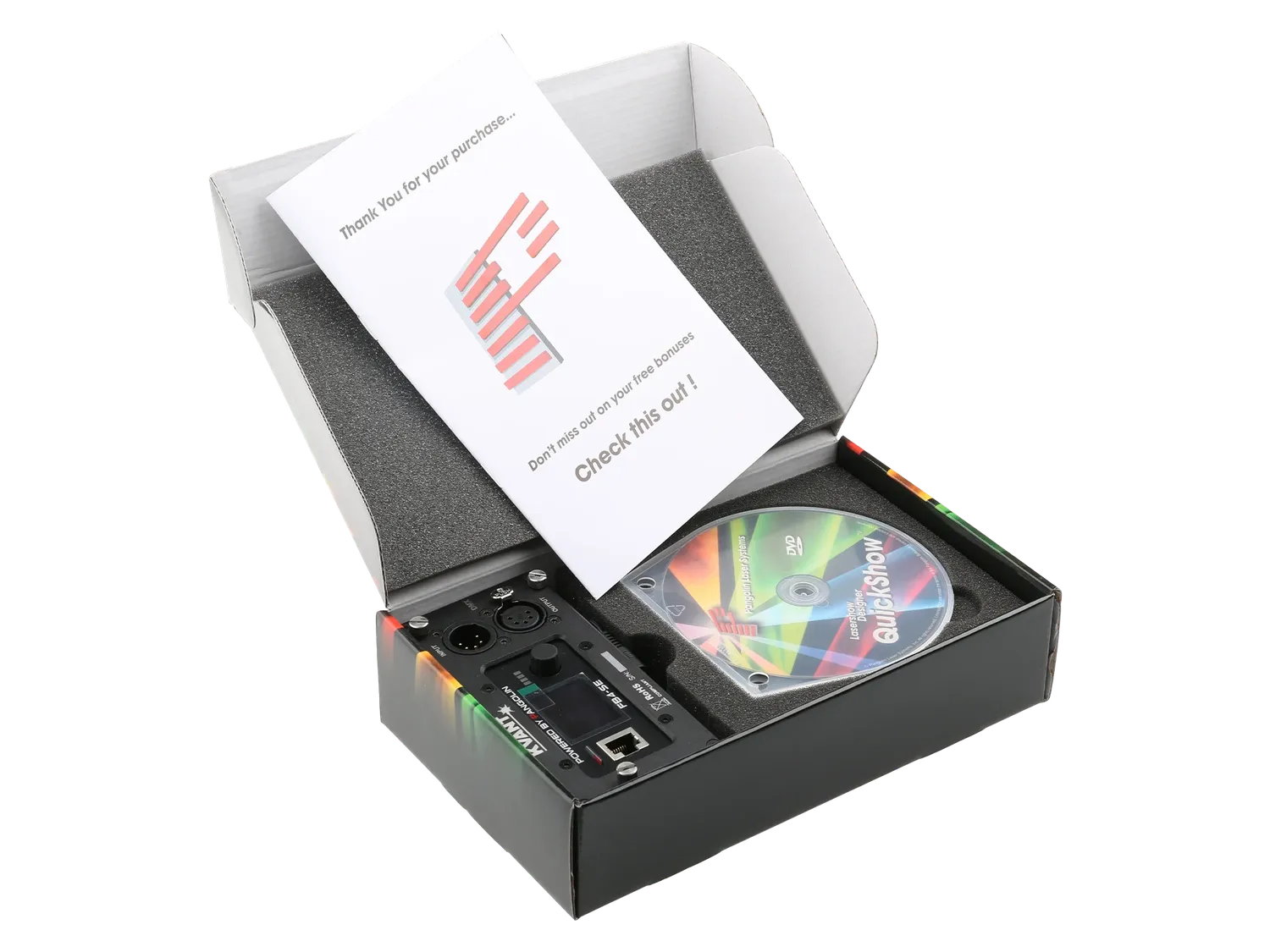Pangolin FB4-QS DMX QC laserinterface