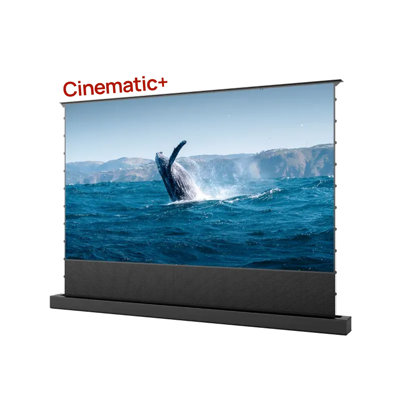 AWOL Vision Cinematic ALR motorisert gulvlerret 100" akustisk