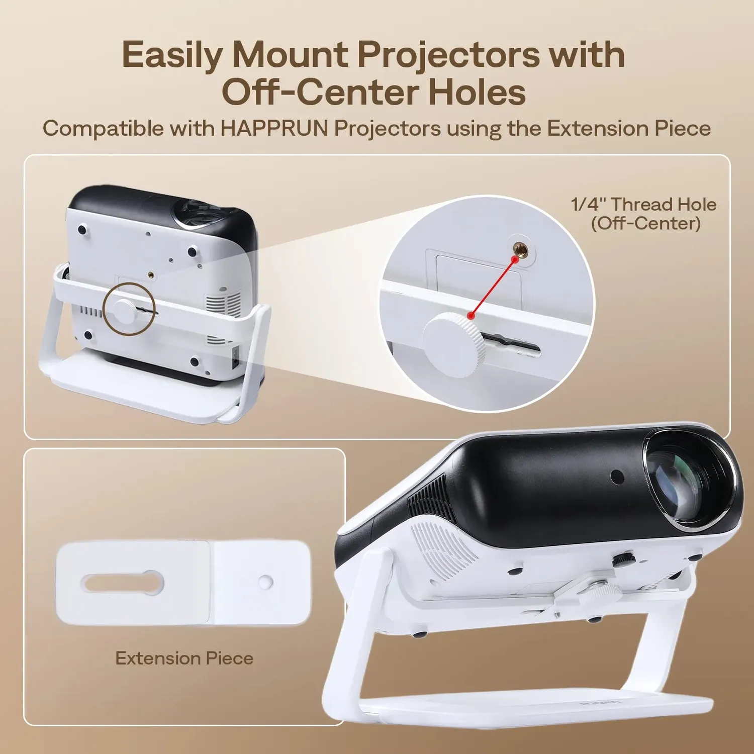 Aurzen Multi-Angle projektorstativ 180° vippbart