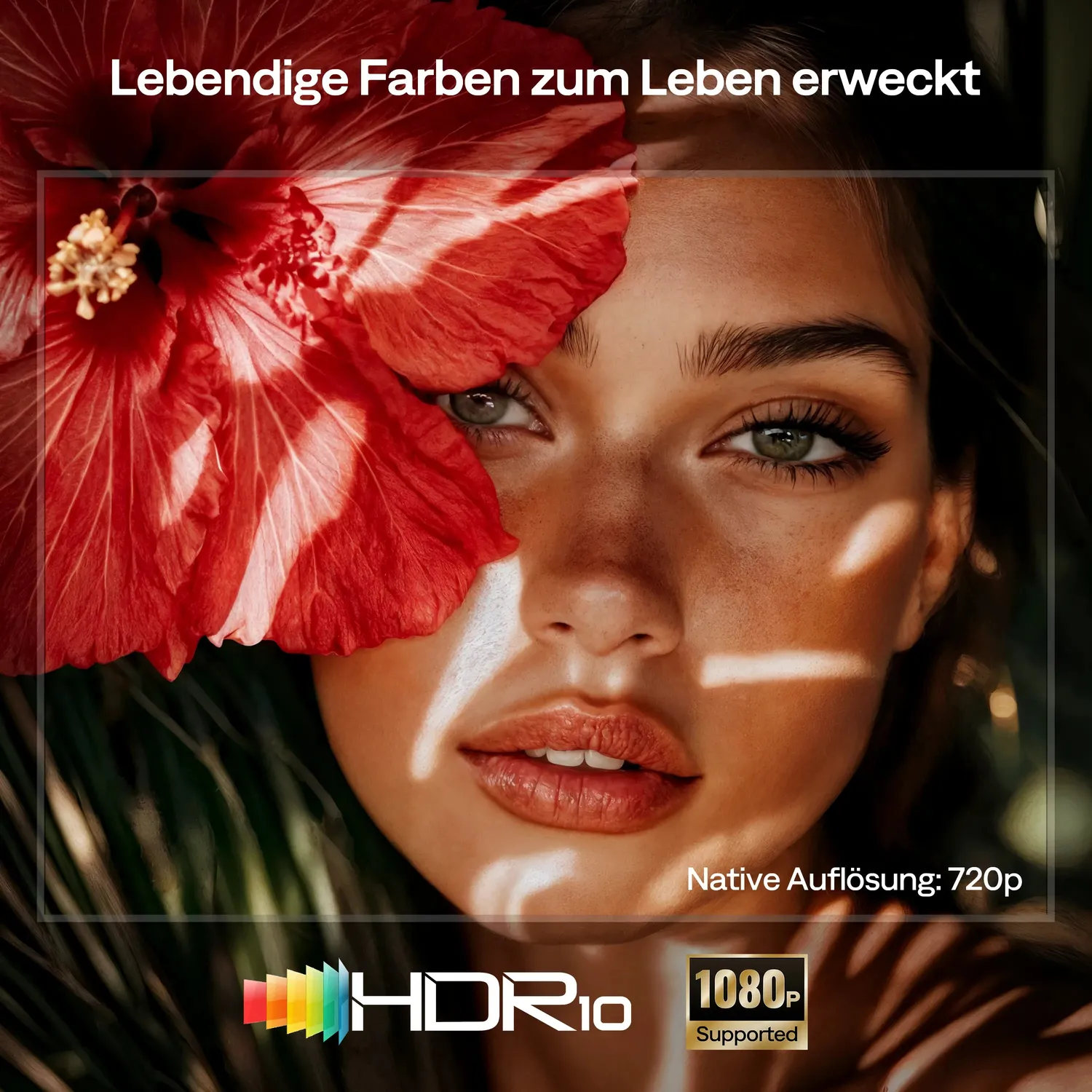 Aurzen EAZZE E1 miniprojektor 720P Netflix svart