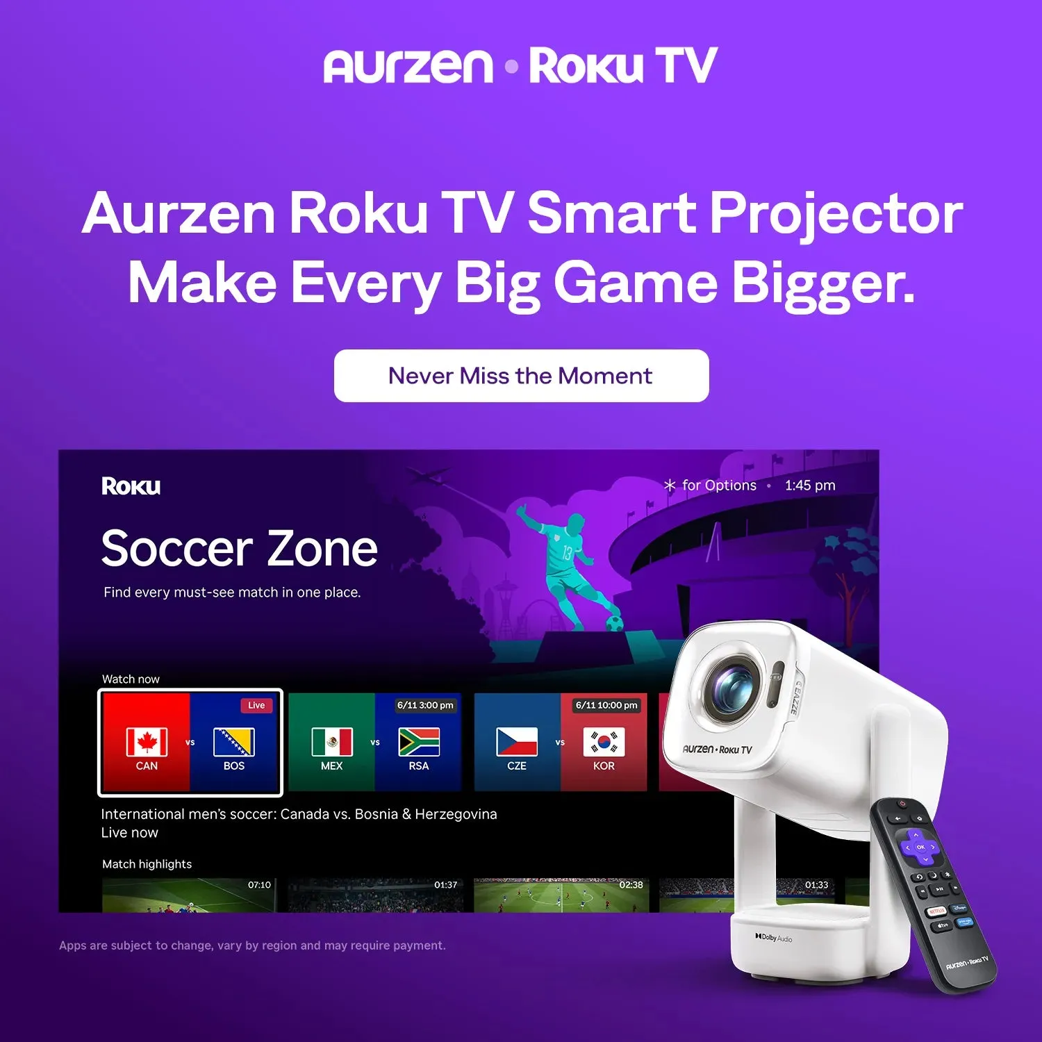 Aurzen EAZZE D1R air projektor 1080p 300 ANSI