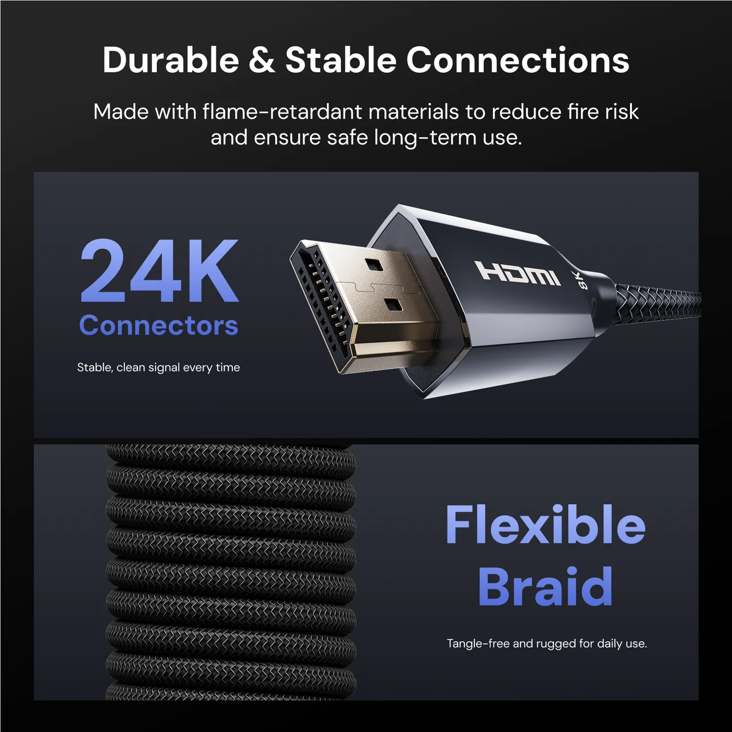 AWOL Vision 8K HDMI-kabel ultra high speed