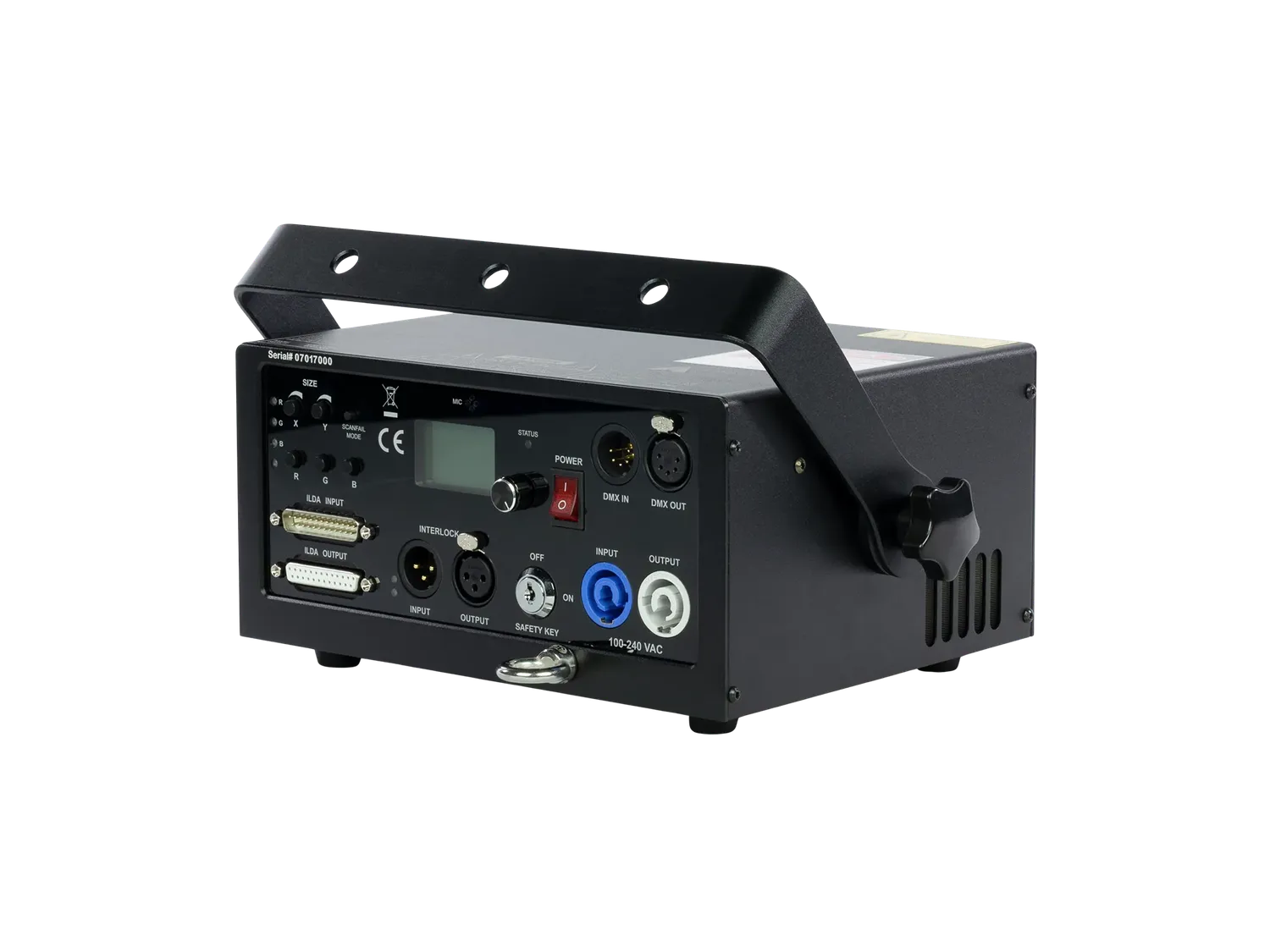Pangolin Unity RAW 1.7 laserprojektor 1,7W DMX+ILDA
