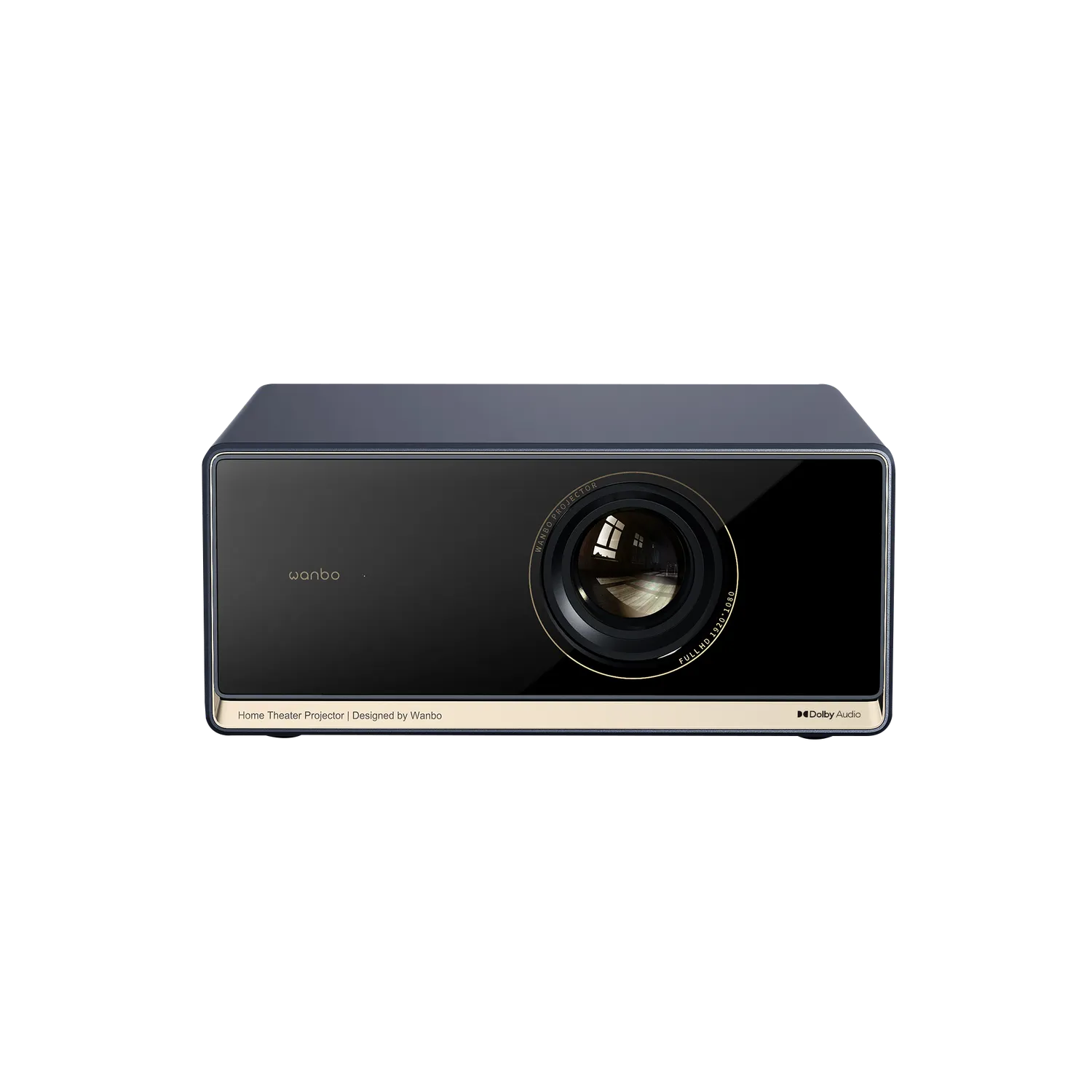 Wanbo X5 X5S projektor 1080p EU-plugg høy lysstyrke