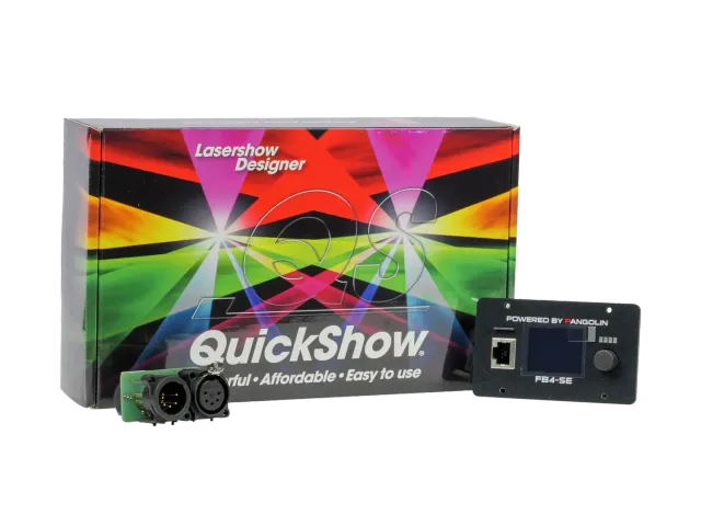 Pangolin FB4 DMX laser kontroller QuickShow
