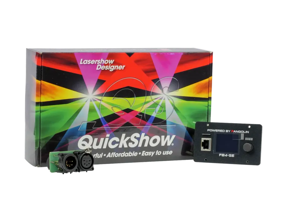 Pangolin FB4 DMX laserkontroller med QuickShow