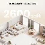 Yaber P20 ledningsfri støvsuger 52 min HEPA