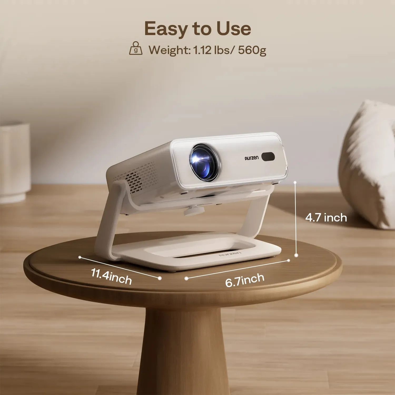 Aurzen Multi-Angle projektorstativ 180° vippbart
