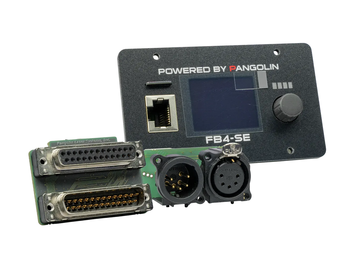 Pangolin FB4 MAX laserkontroller med QuickShow SD OLED
