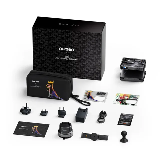 Aurzen ZIP Pro Basquiat projektor 1080p tri-fold