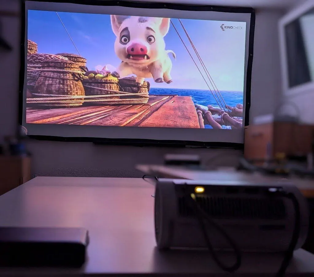 JMGO PicoPlay projektor 1080P 200" 3D-briller
