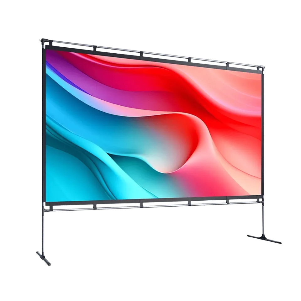 JMGO portabelt projektorlerret 100 tommer 4K