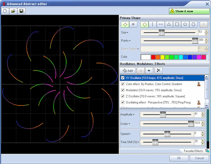 Pangolin FB4 MAX laserkontroller med QuickShow SD OLED