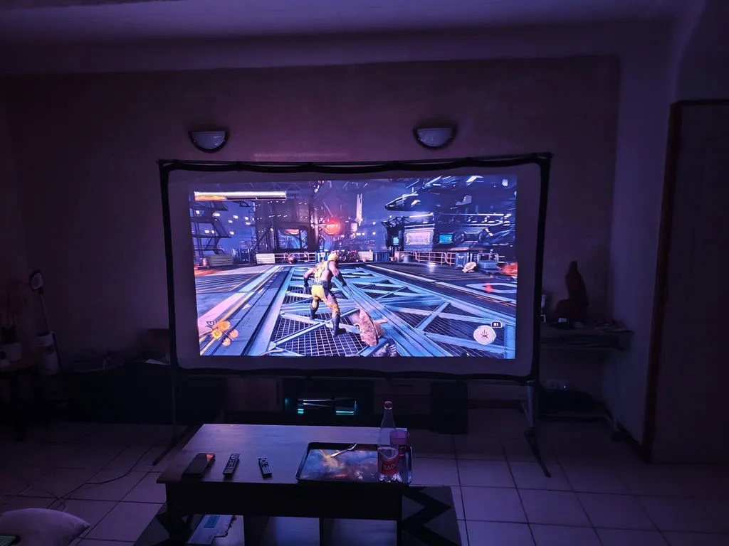 JMGO N1S 4K projektor laser 1700 lumen bærbar