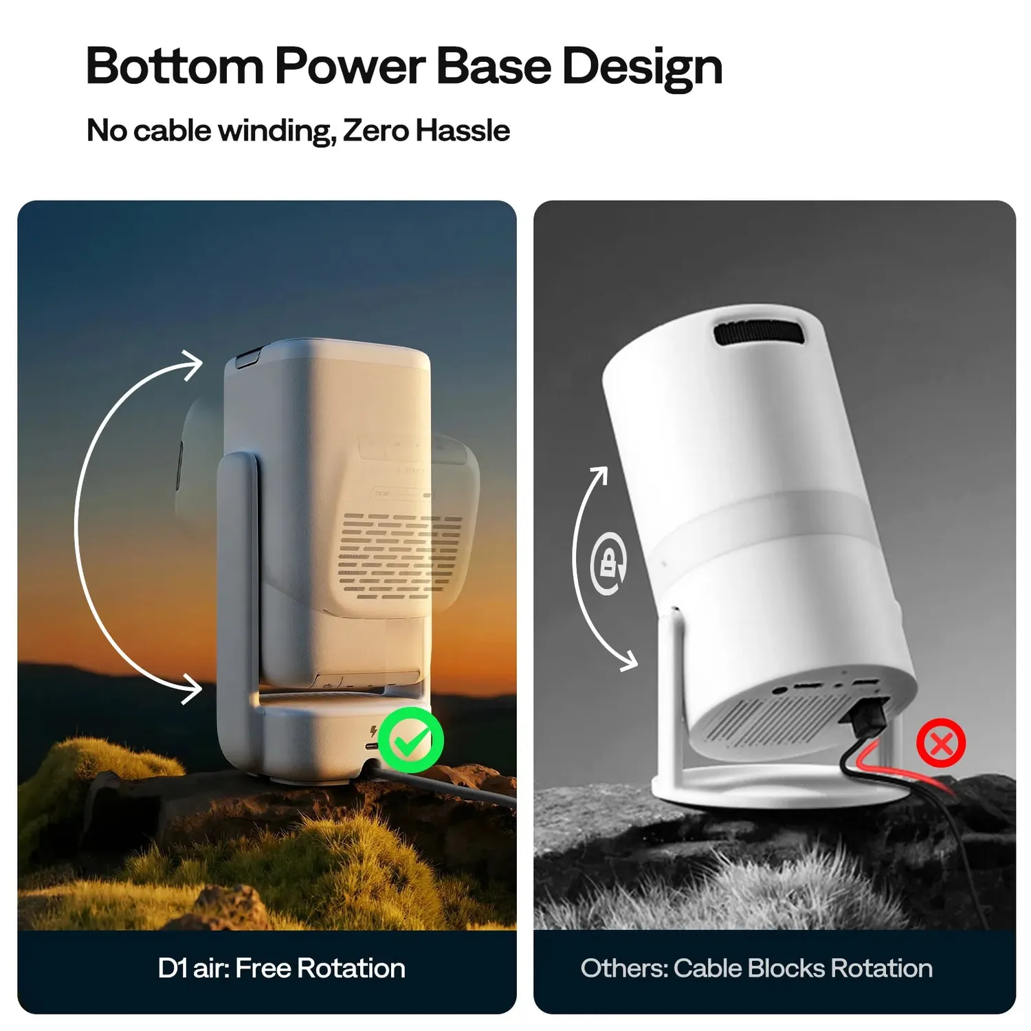 Aurzen EAZZE D1 air smartprojektor 1080p
