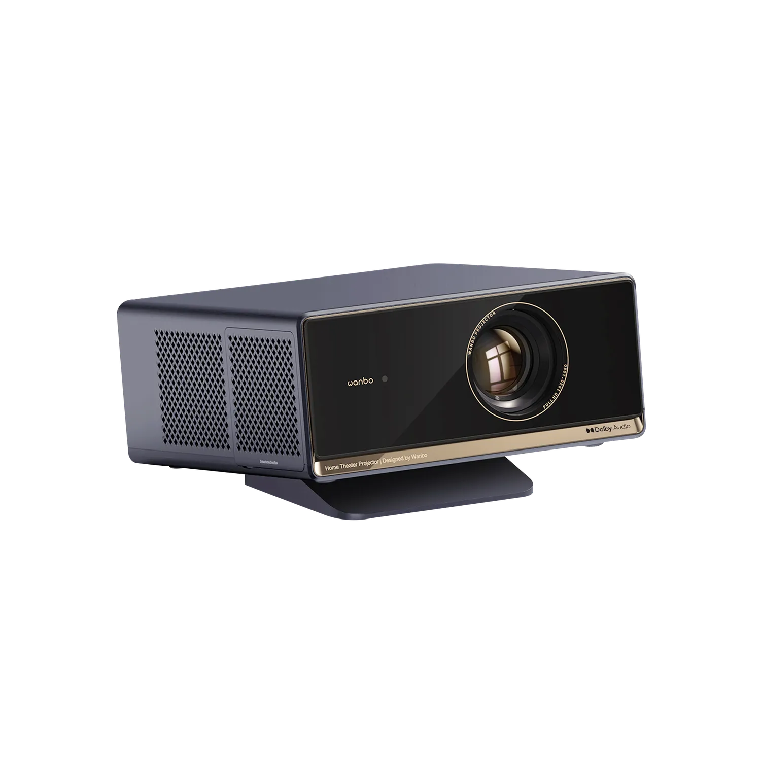 Wanbo X5 X5S projektor 1080p EU-plugg høy lysstyrke